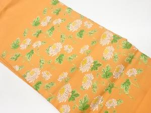 リサイクル　菊模様織出し名古屋帯